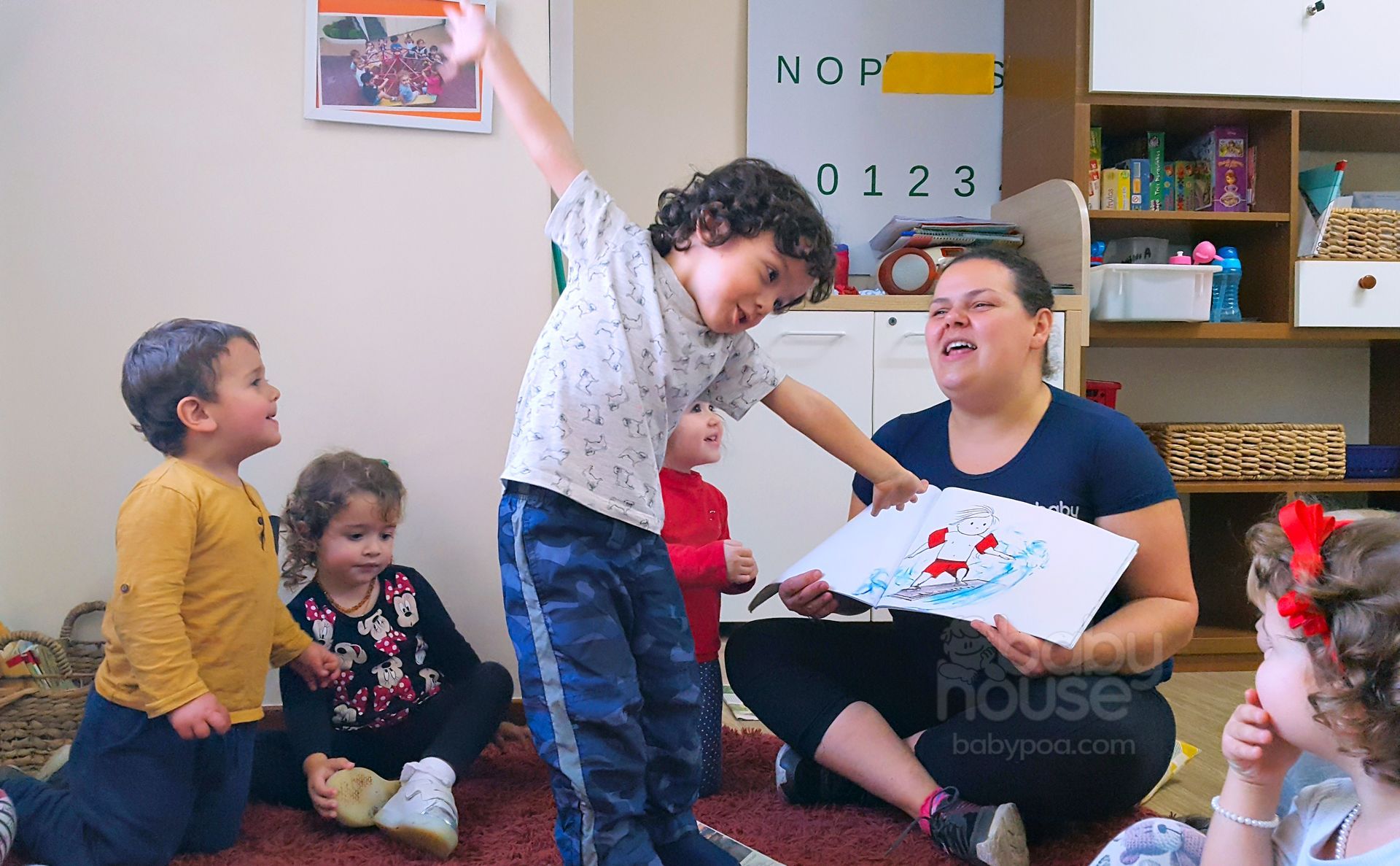 O trabalho nos Maternais